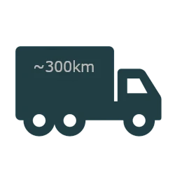 Icon USB Transporter ~300 km